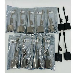13 NEW Genuine Dell 00FVP (DAYBNBC084) Mini Display Port mDP to VGA Adapters